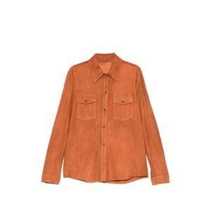 Santoro Brown Jackets - Shirt Jackets Men